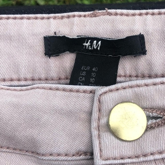 H&M Skinny Khaki Pants Size 10 - Picture 5 of 10